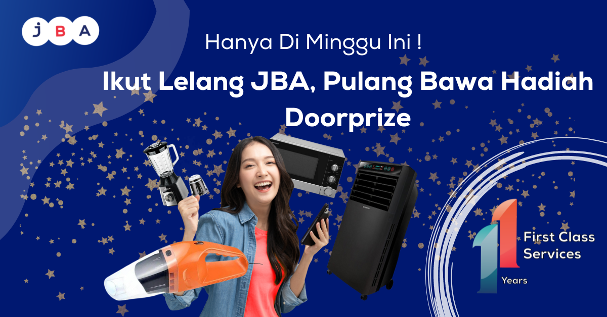 News picture Hanya Di Minggu Ini! Ikut Lelang JBA, Pulang Bawa Hadiah Doorprize
